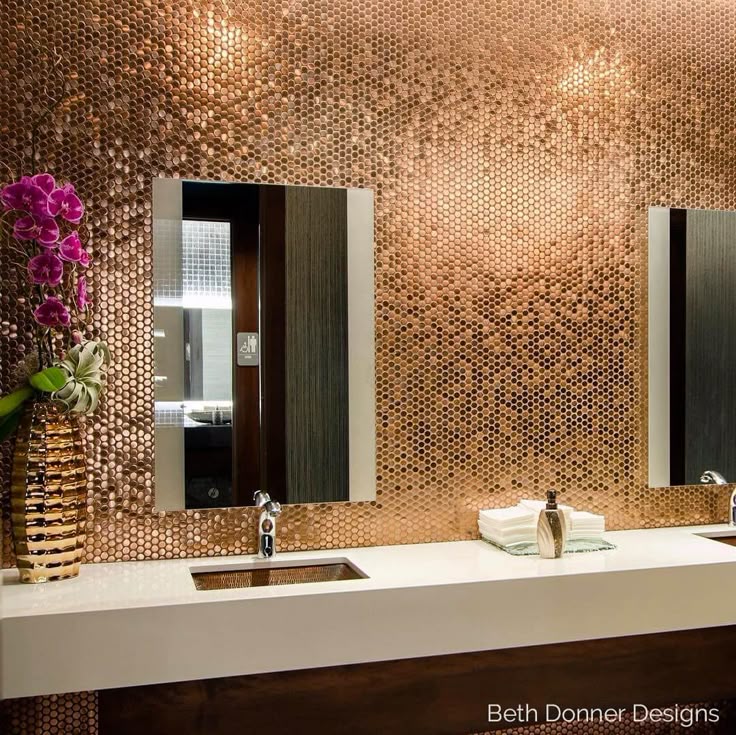 Lobby wall mosaic view 1